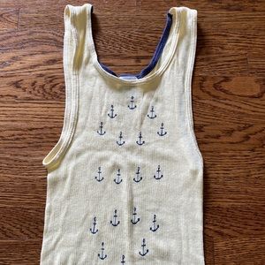 Anchor tank top, one size